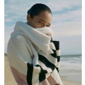 UO Fuzzy Furry Scarf